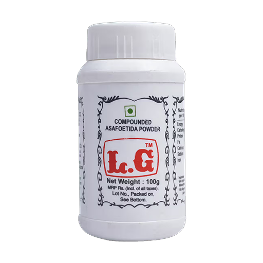 L.G Compounded Hing Powder 100g | ఎల్.జీ కాంపౌండెడ్ ఇంగువ పొడి